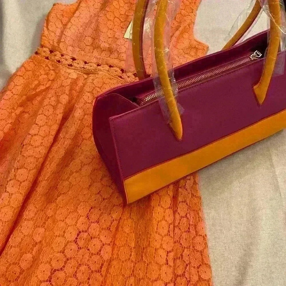 Anthropologie Raga Women's Sleeveless Lace Feminine Orange Mini size‎ M - Picture 7 of 13